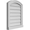 Ekena Millwork Arch Top Surface Mount PVC Gable Vent: Functional, w/ 2"W x 2"P Brickmould Sill Frame, 18"W x 22"H GVPAR18X2203SF - alternate 3